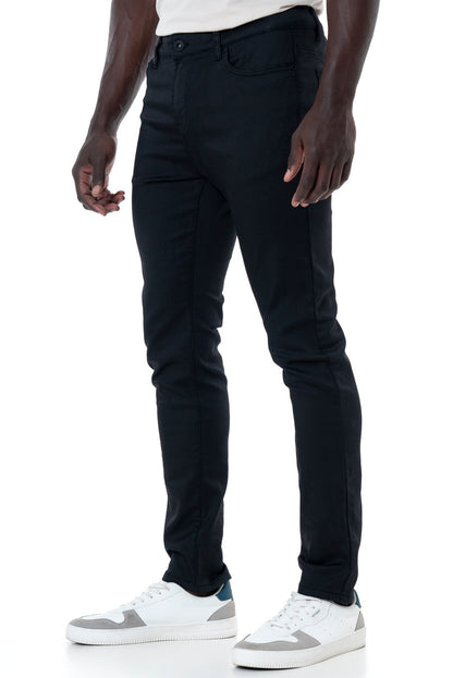 Rf02 Coated Skinny Jeans Black