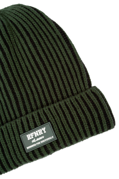 Plaited Beanie Green