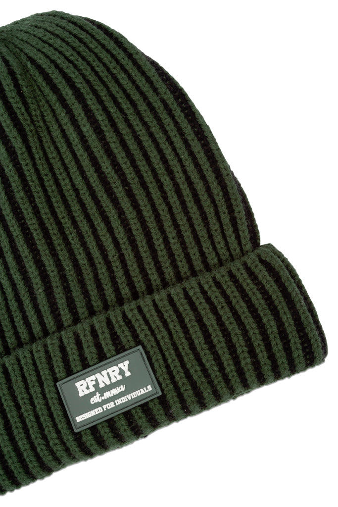 Plaited Beanie Green