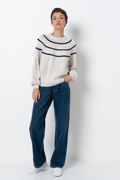 Striped Jumper Stone