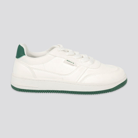 Boys Court Sneaker Optic White