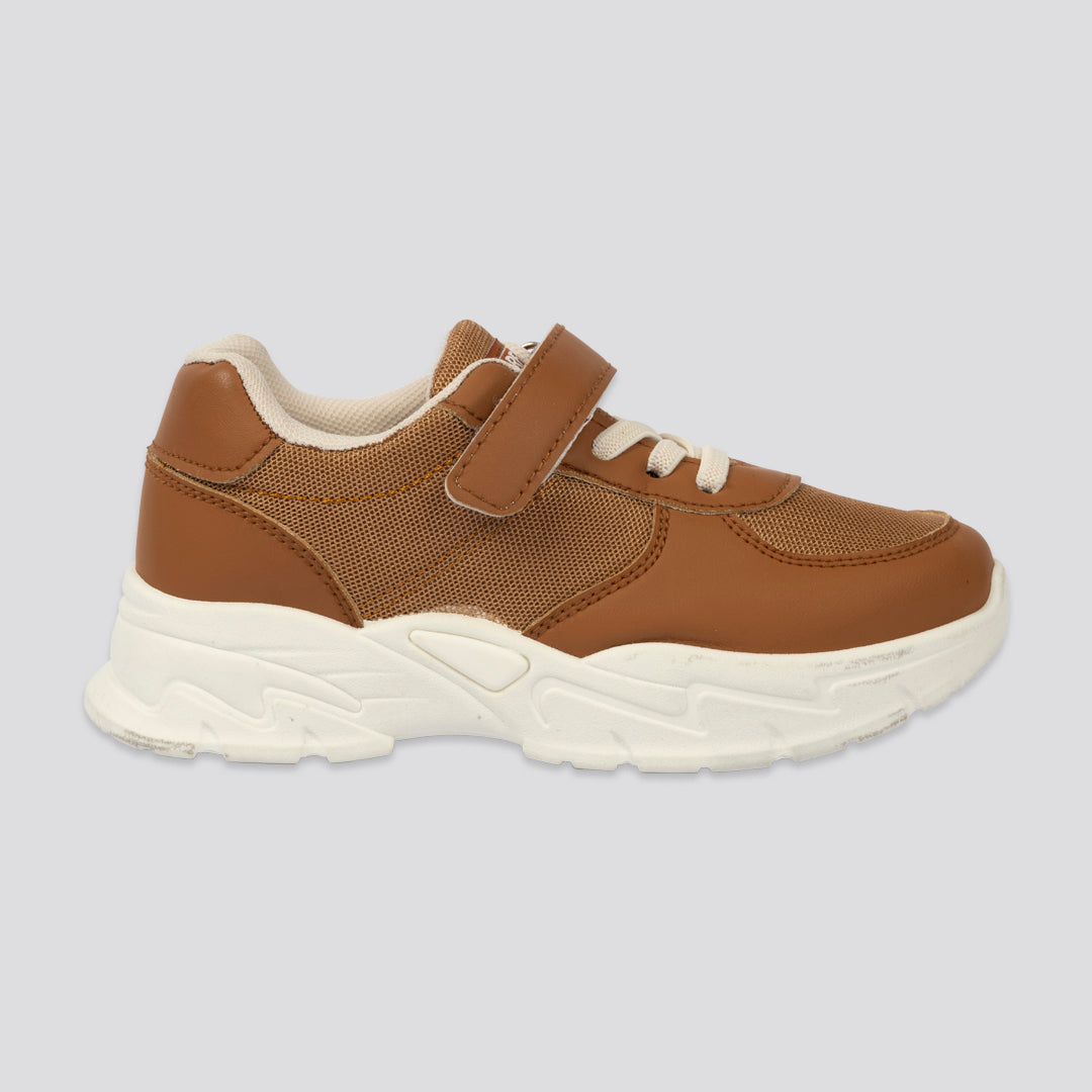 Boys Retro Sneaker Toffee