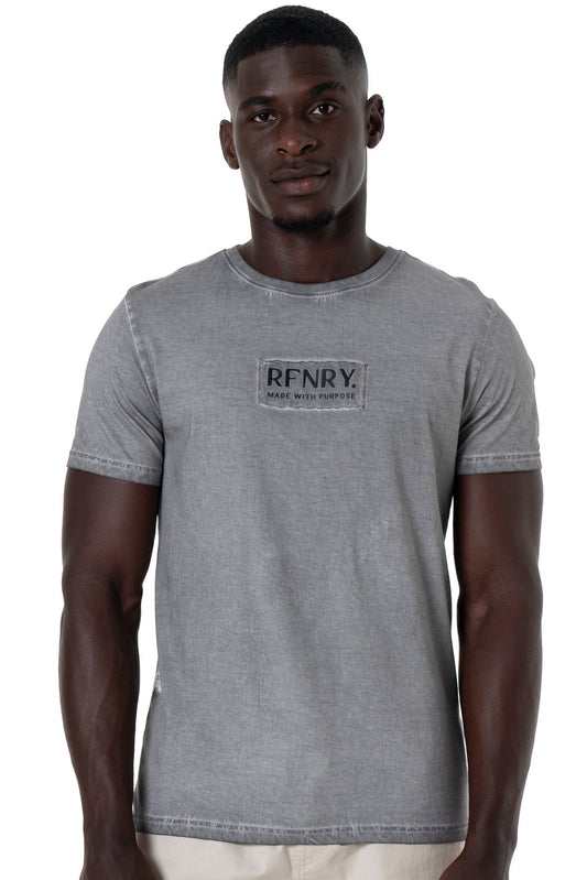 Organic Dye T-Shirt Grey