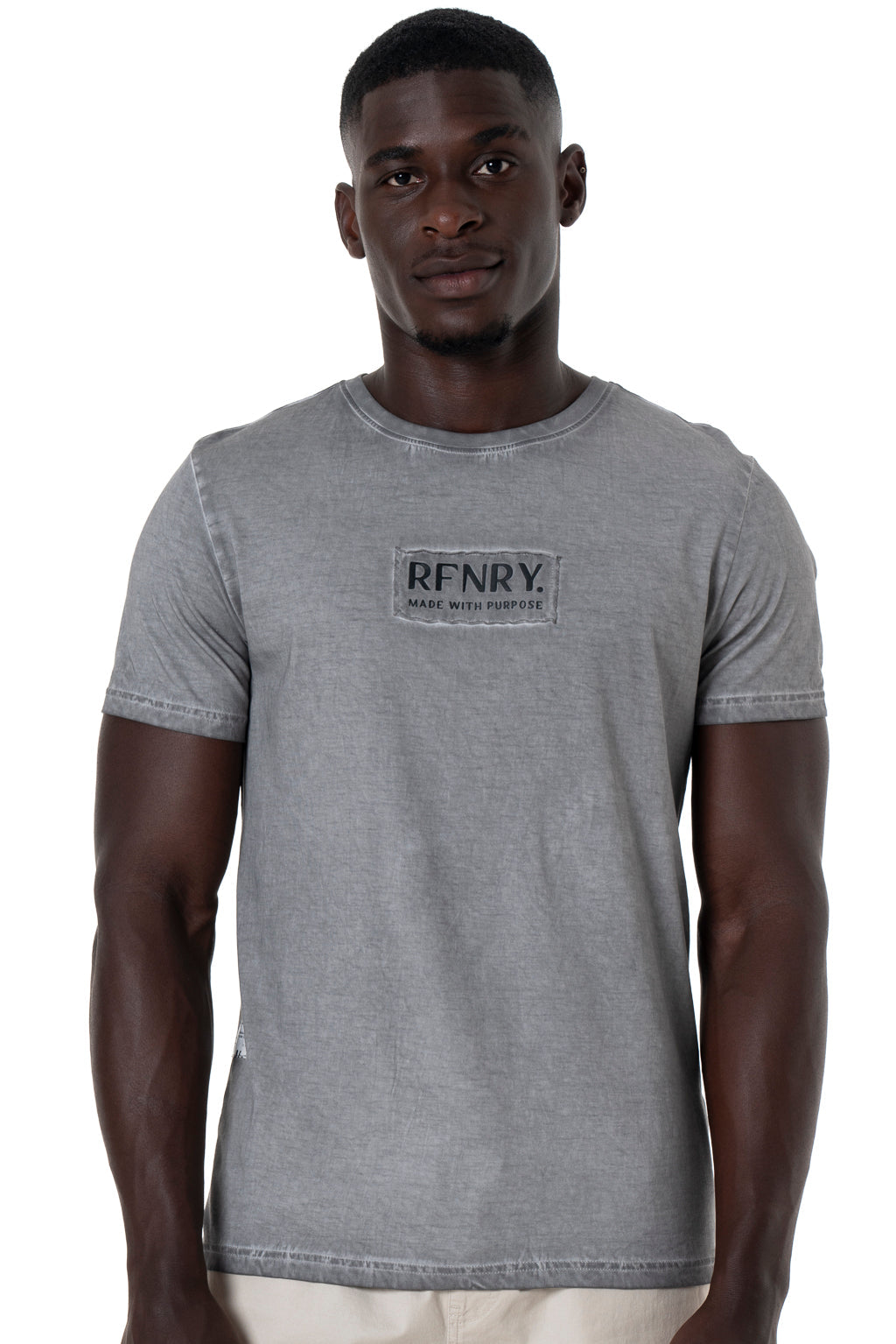Organic Dye T-Shirt Grey