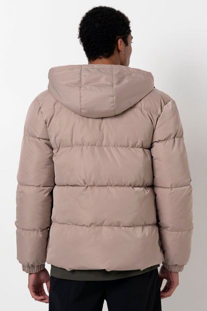 Puffer Jacket Taupe