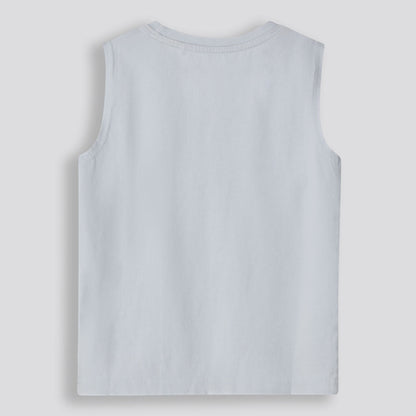 Boys Tanks Light Blue