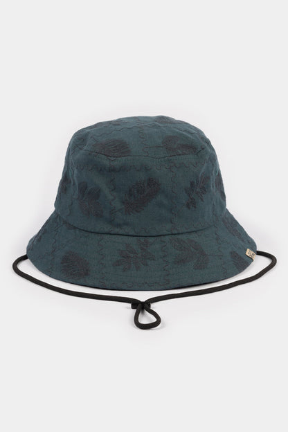 Embroidered Hat Green