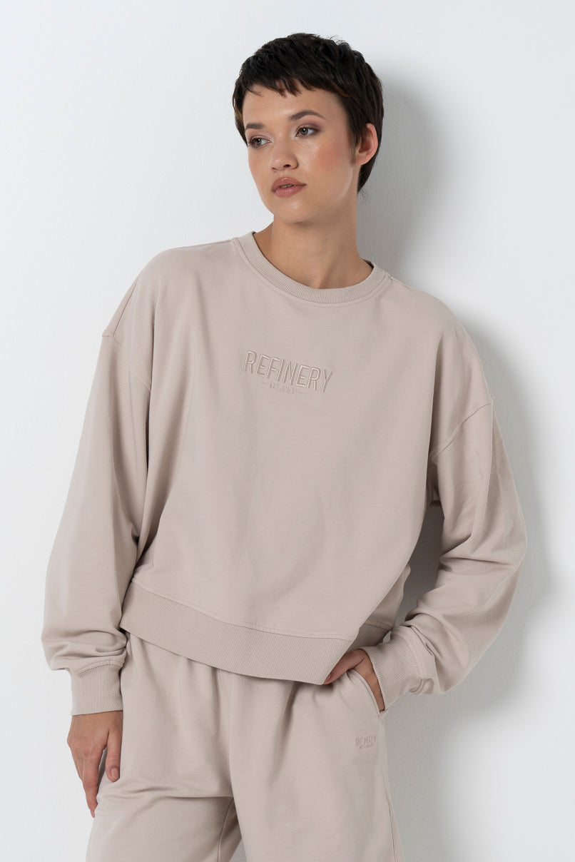 Crewneck Sweatshirt Stone