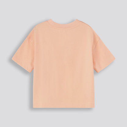 Girls Boxy Tee Yellow