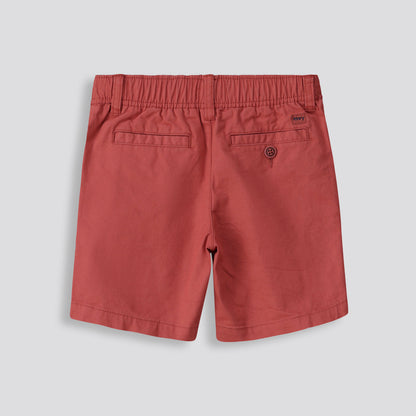 Boys Chino Shorts Rust