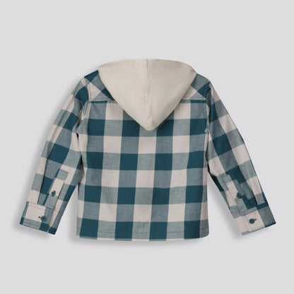 Boys Hoodie Shirt Green