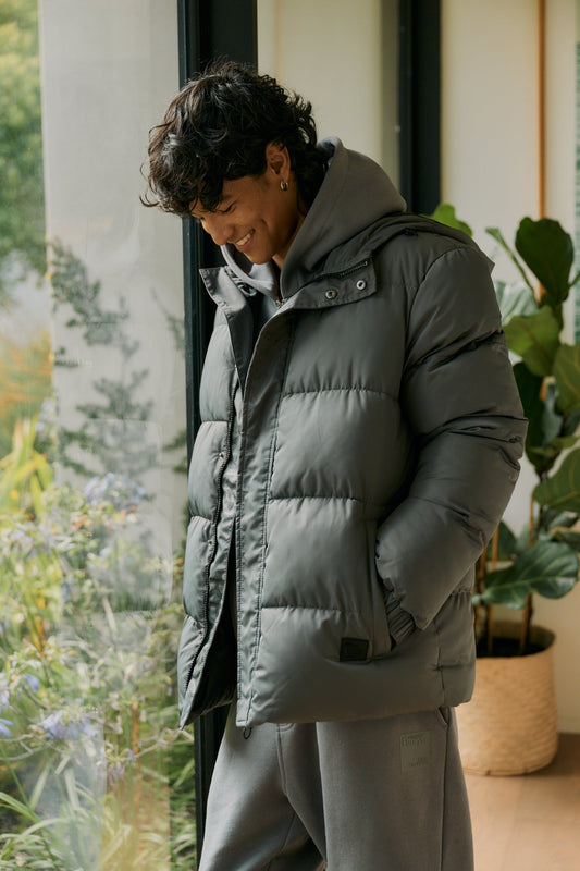 Puffer Jacket Charcoal