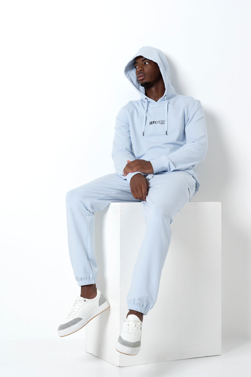 Pocket Hoodie Light Blue