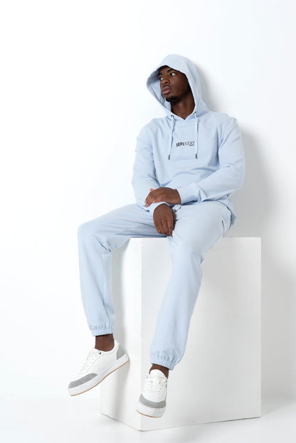 Pocket Hoodie Light Blue