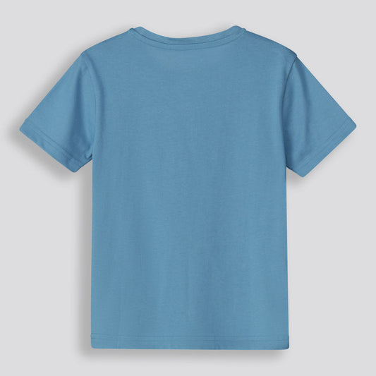 Boys Branded Tee Teal