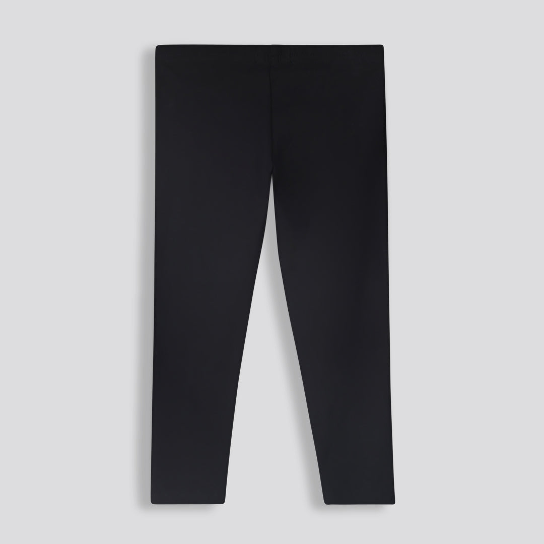 Girls Black Leggings Black