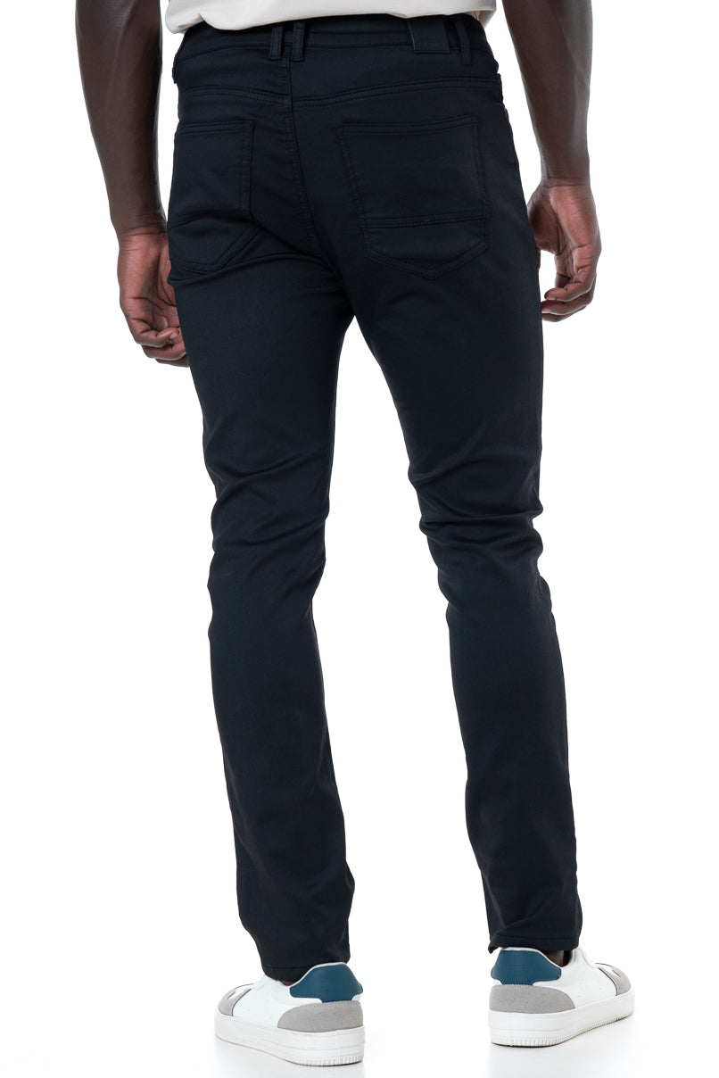Rf02 Coated Skinny Jeans Black