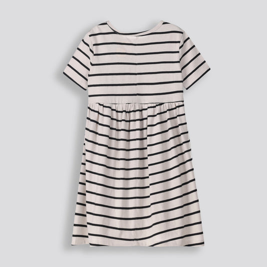 Girls Babydoll Dress Nude