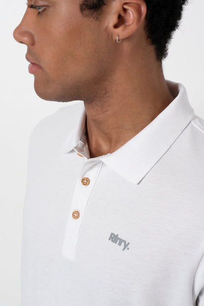 Pique Golfer Optic White