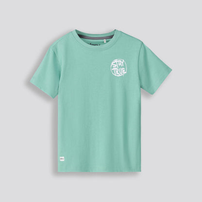 Boys Branded Tee Mint