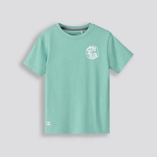 Boys Branded Tee Mint