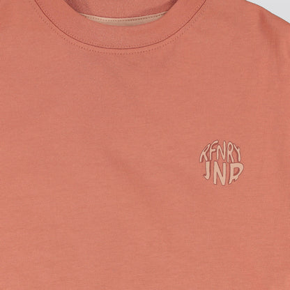 Girls Cropped Tee Rust