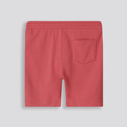 Boys Trackie Shorts Red