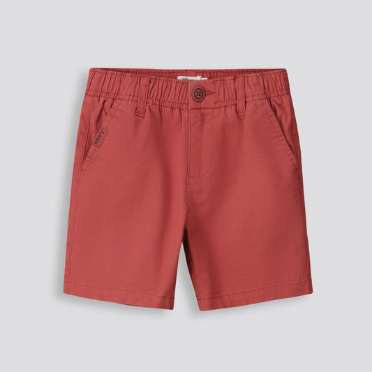Boys Chino Shorts Rust