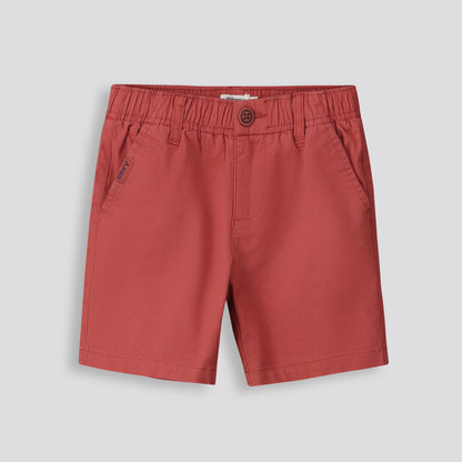 Boys Chino Shorts Rust