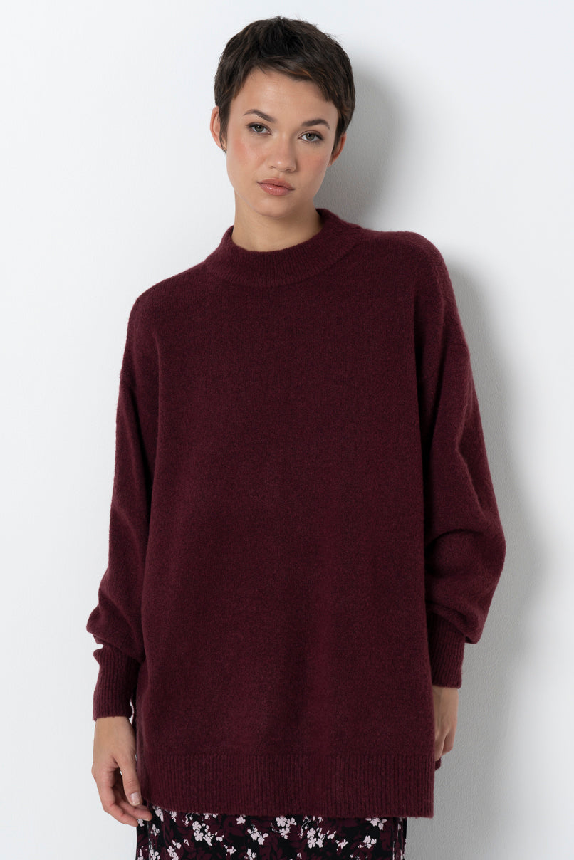 Long Jumper Burgundy