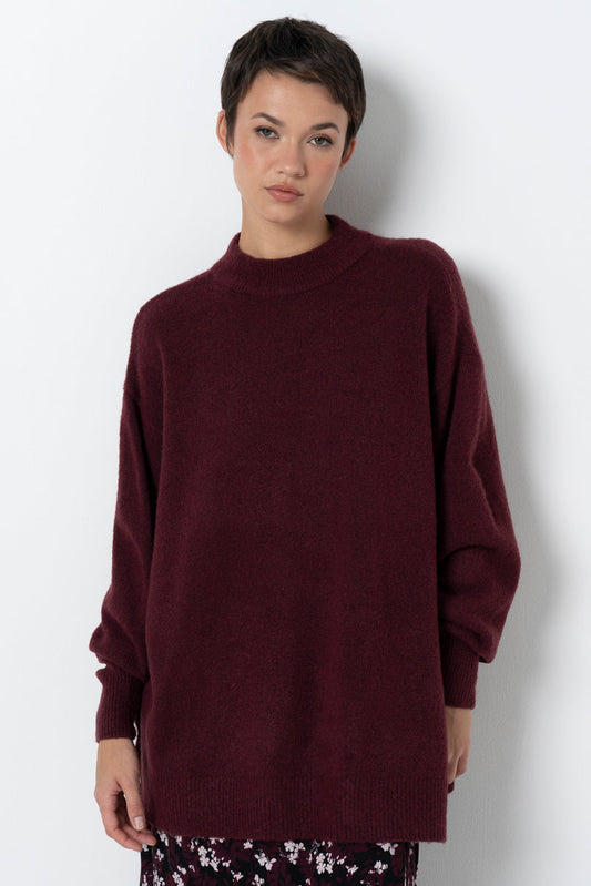 Long Jumper Burgundy