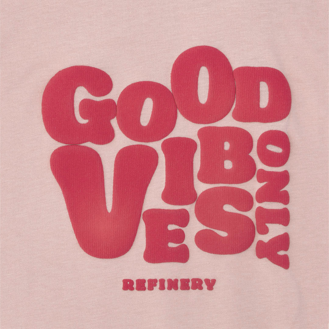 Boys Branded Tee Rose