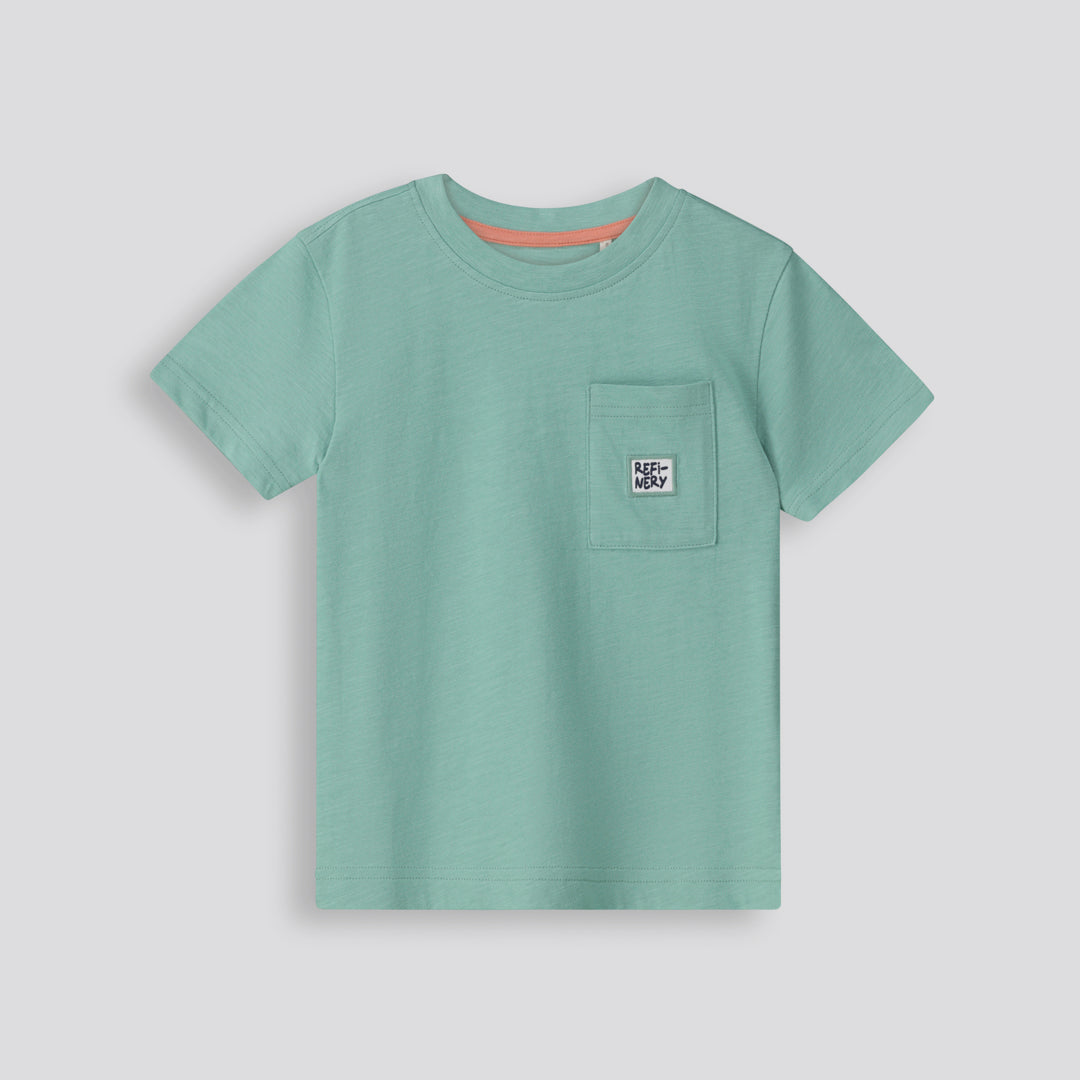 Boys Pocket Tee Mint
