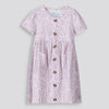 Girls Short Flare Dress Lilac