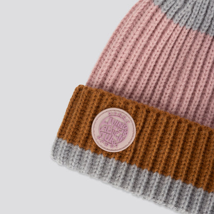 Girls Multi Stripe Beanie Multi Stripe