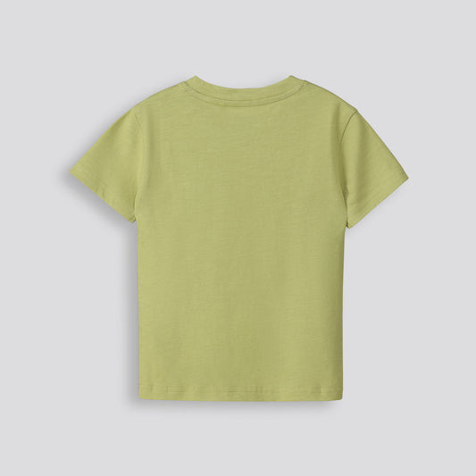 Boys Pocket Tee Chartreuse