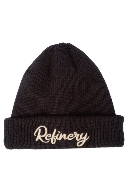 Fisherman Style Beanie Black