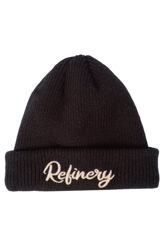 Fisherman Style Beanie Black