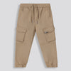 Boys Cargo Pants Charcoal