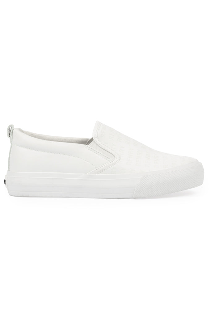 Embossed Slip-On Black