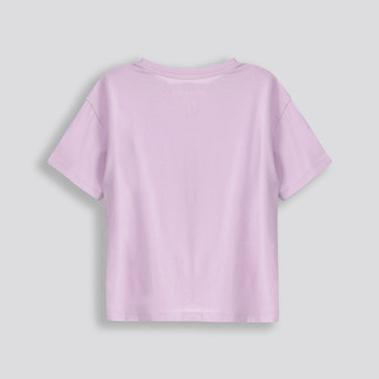 Kids Branded Tee Lilac