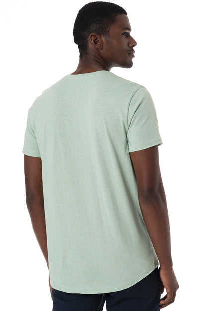 Henley T-Shirt Sage