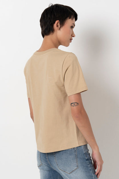 Slim Fit T-Shirt Brown