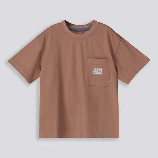 Boys Oversized Tee Biscuit