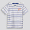 Boys Branded Tee Optic White