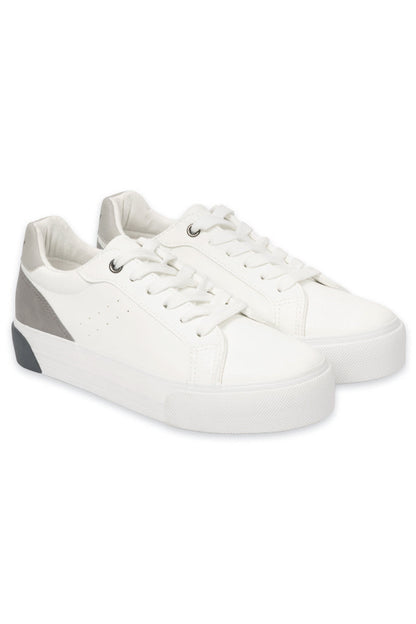 Lace Up Sneaker Grey