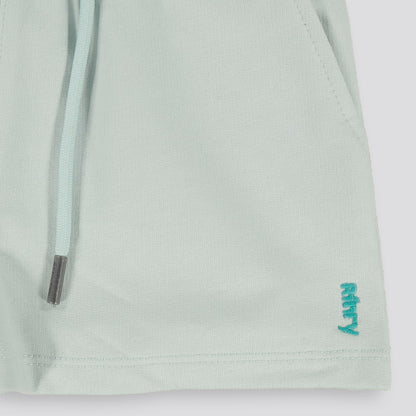 Girls Track Shorts Sage
