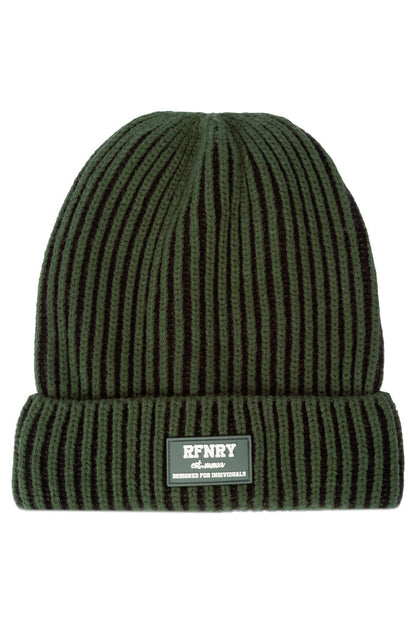 Plaited Beanie Green