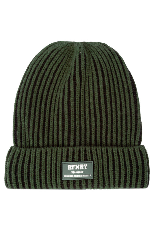 Plaited Beanie Green