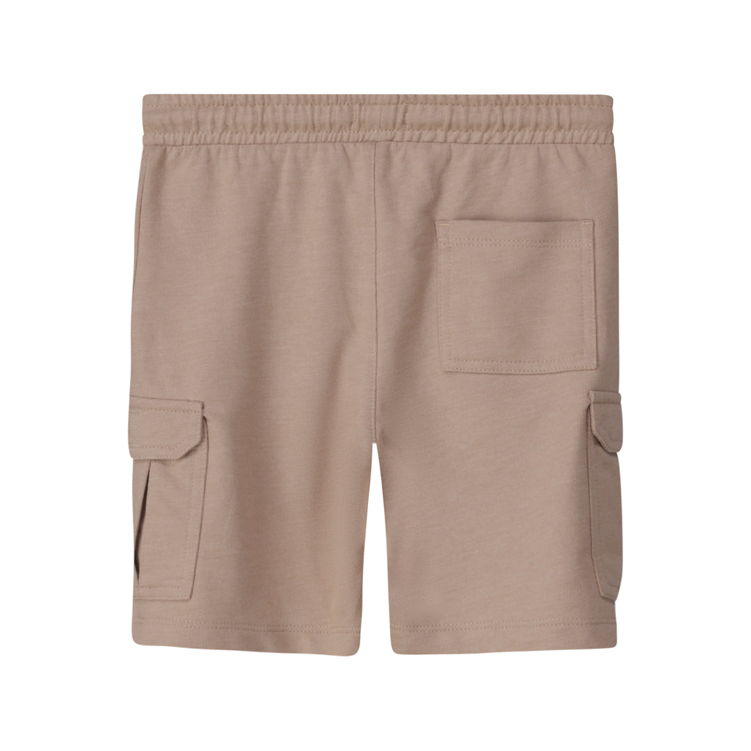 Boys Trackie Shorts Biscuit